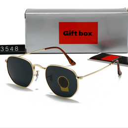 Luxury designer sunglasses rb sunglasses Hexagonal metal sunglasses Top quality gafas 3548 3447 luxury UV400 Eyewear Classiceyeglasses for men and women 51mm - zorviavip