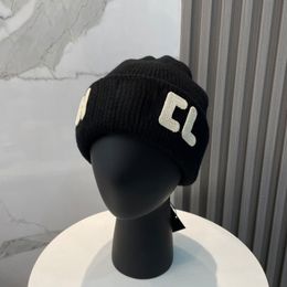 Womens Designer Beanies Winter Autumn Mens Wool Bonnet Luxury Warm Fitted Hats Double Letters Soft Cashmere Street Fashion Beanie Hats nice - zorviavip
