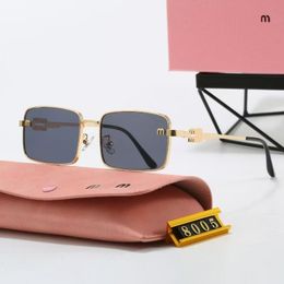MU Designer sunglasses for women men Oval Metal Fashion Outdoor Eternal Classic Style Eyewear Multi-style full-frame spectacles - zorviavip