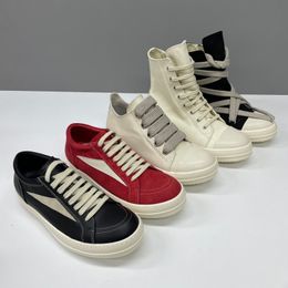 Large Size EU48 Free Shipping Designer Casual Shoes Designer Boots Men Women High Top Sneaker Canvas Casual Shoes Leather Suede Thick Rope Walking Shoes 1124 - zorviavip