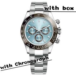 Luxury Men Watch 2813 Automatic/quartz Movement Watches Full Stainless Steel Sports Chronograph Mens Watches luminous montre de luxe Wristwatches gifts - zorviavip