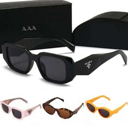 luxury Designer Sunglasses Womens Mens Wearing Outdoor Shades Fashion Senior Eyewear For Women Eyeglasses Frame Vintage Sun Glasses Triangular Signature With box - zorviavip