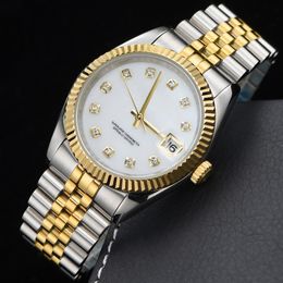 ZDR Couples Watches 28/31/36/41MM Size Stainless steel strap Japanese Quartz movement Wristwatches Super Luminous Women Men Watch Gifts - zorviavip