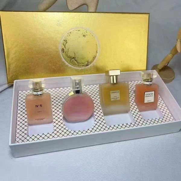 Luxury 4*30ml Perfume Set Imagination Pacific Chill California Dream City of Stars Parfum Long lasting smell Brand France Fragrance Gift Box Kits Christmas Gift 4in1 - Health & Beauty - zorviavip