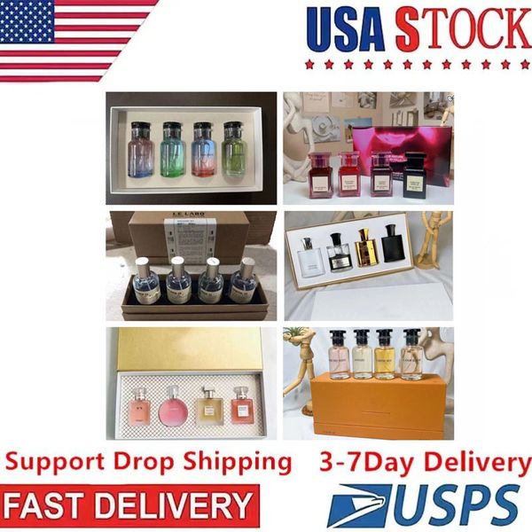 Desiner 4*30ml Perfume Set Fragrance 20 kinds 30ml 4pcs Kits Imagination Pacific Chill Parfum spray Long lasting Man Women gift box Cologne US Stock 3-7 Days Delivery - Health & Beauty - zorviavip