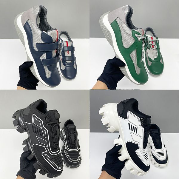 10A Cup Sneakers Designer Casual Shoes Genuine Leather Mens Sneaker EU47 Sport Shoes Outdoor Trainers Running Shoes Men Cloudbust Thunder Chunky Sneakers 447 - Fashion Collection - zorviavip
