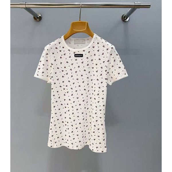 Womens T Shirts Designer Lady Tshirts Shorts Tees Summer Breathable Tops Patterns Flowers Shirt With Budge Letters Design Short Sleeves Size S-2XL - Apparel - zorviavip
