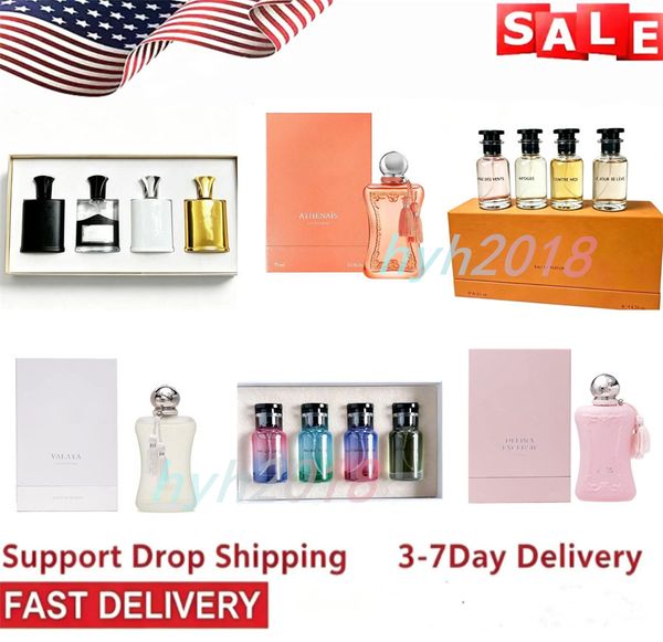 Perfume set Series 3pcs 4pcs 6pcs perfume multiple sets gift box lasting fragrance men women Cologne Perfume Gift Set - Health & Beauty - zorviavip