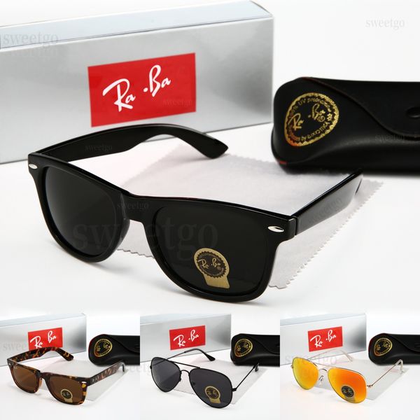 With Box Luxury Sunglasses UV400 Protection Polarized Option Glasses Polished Silver Frame Designer Sunglasses Outdoor Flying Beach Sunglasses For Women Men - Bags, Shoes & Accs - zorviavip