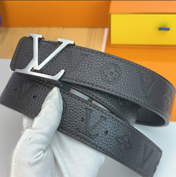 Luxury belt men designers for belts fashion business daily belt wholesale mens waistband womens metal letter buckle reversible with box - Fashion Accessories - zorviavip