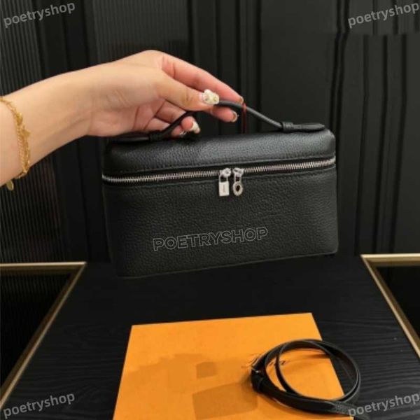 Designer Bags Lunch Box Women Bags Designer Makeup Handbag Genuine Leather Handbags Canvas Ostrich Stranded Two Way Shoulder Crossbody bag - Bags, Luggage & Accessories - zorviavip
