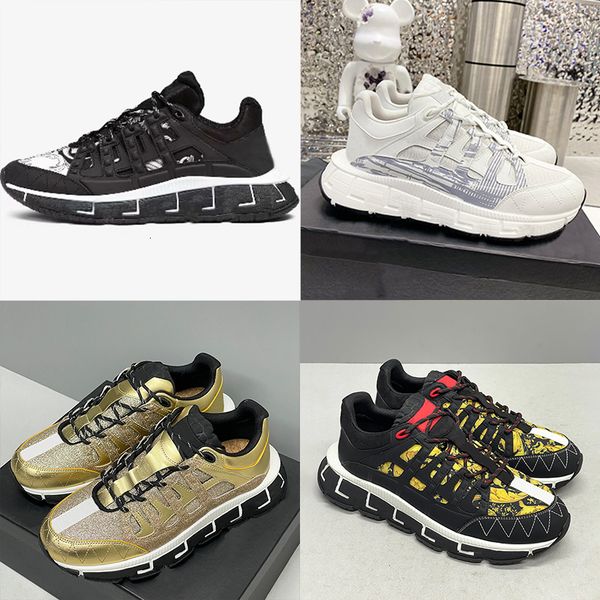 Top Quality Men Platform Shoes Designer Trigreca Sneakers Women Print Dad Shoes Print Sport Running Shoes Leather Trainer Fashion Casual Shoes 55 - Shoes & Accessories - zorviavip