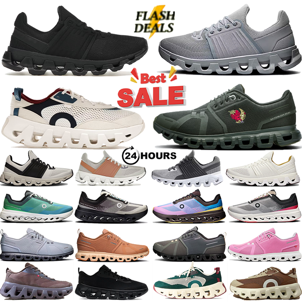 With Box Running Cloudes Designer shoes ons men swift3 Amp Women x4 5sport sneaker White All Black Alloy Glacier Cobalt Sky surfer Jogging Runners outdoor trainers - Shoes & Accessories - zorviavip