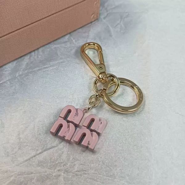 Women Men Lover Keychain Designer Keychain Wallet Key Chain Hang Bag Charm Keyring Keychains hang Leather Designers Women Men Coin Purse Alloy Pendant Key Ring - Fashion Accessories - zorviavip