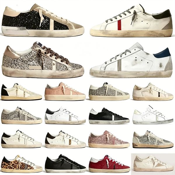 Leather Super Star Shoes For Men Women Designer Casual Shoes Women Dirtys Sneakers Lace Up Low Top Runners Sport Shoes Classic White Training 1026 - Shoes & Accessories - zorviavip