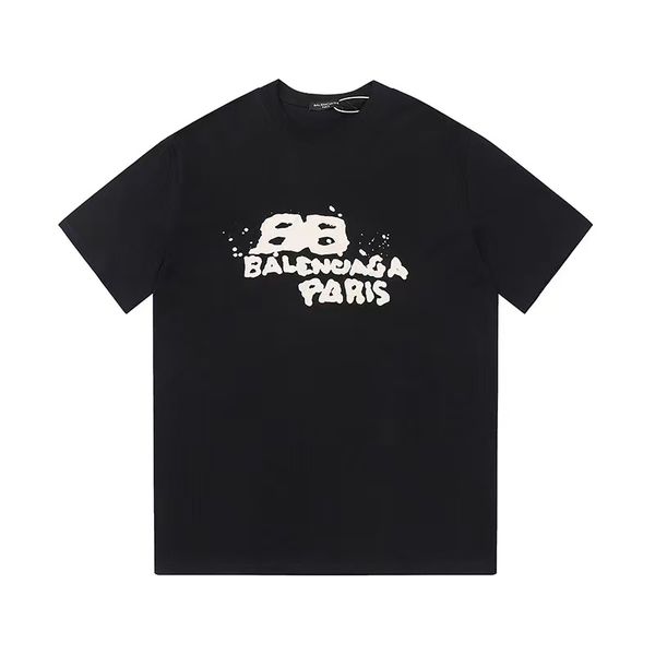 Men's T-shirt, Women's T-shirt, Designer T-shirt, High quality letter layer printed short sleeved loose casual T-shirt, 100% pure cotton men's and women's top PG - Apparel - zorviavip