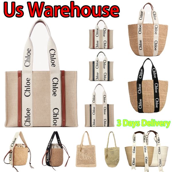 Tote Bag Designer Bag Beach Bag Large Capacity Bag Summer Woven Fabric Bag Linen Canvas Shoulder Bag Luxury Women's Handbag Beige Woody Printed Bag Handwoven Straw Bag - Bags, Luggage & Accessories - zorviavip