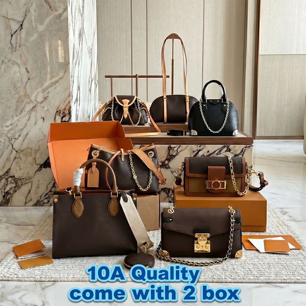 Vintage Designer Bags For Women Luxury Crossbody Handbags Totes Classic Metal Corner Shoulder Purses Retro Box Bag Fashion Messenger Bag With Box Womans Purse PRPU - Bags, Luggage & Accessories - zorviavip