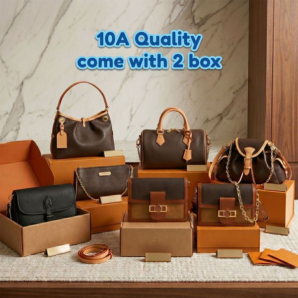 Vintage Designer Bags For Women Luxury Crossbody Handbags Totes Classic Metal Corner Shoulder Purses Retro Box Bag Fashion Messenger Bag With Box Womans Purse PRPU - Bags, Luggage & Accessories - zorviavip