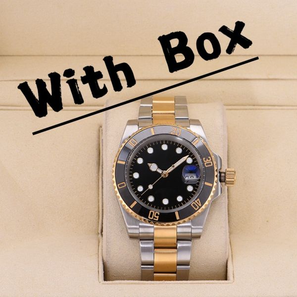 U1 Luxury Mens/Womens Watches Automatic Mechanical 40mm Watch 904L Stainless Steel Blue Black Ceramic Sapphire glass luminous WristWatches montre de luxe - Watches - zorviavip
