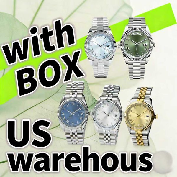 mens and womens luxury designer mechanical watch luminous date window waterproof stainless steel elegant everyday watches - Watches - zorviavip