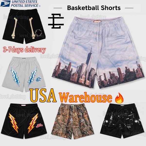 erics emanels shorts Mens Swim Ees Shorts Designer Fashion Basketball Gym Jogger Beach Pants High Quality Summer Board Trunks Mesh Lining Casual Sport Running Short - Apparel - zorviavip