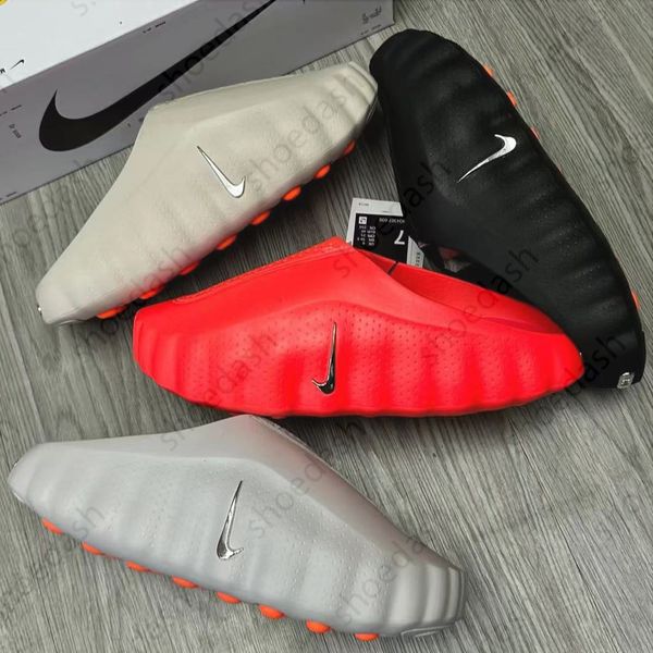 Designer Mind 001 002 Running for Men Women Pre-match Tech Comfortable Slippers Bone Solar Red Black Chrome Light Smoke Grey Fashion Shoes top quality - Shoes & Accessories - zorviavip