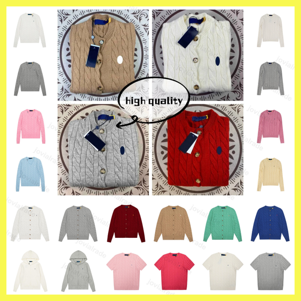 Women's Designer Embroidered Cardigan Sweater Knitted embroidered sweater Blended cotton sweater Knitted Fashionable high-quality sweater Size: S-2XL - Apparel - zorviavip