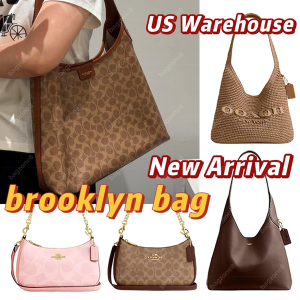 12A New styles brooklyn bag 28 teri shoulder bag city tote bag beach bag rowan luxury crossbody bag for women Designer Bags 2026 Trends straw bag halloween sac - Bags, Luggage & Accessories - zorviavip
