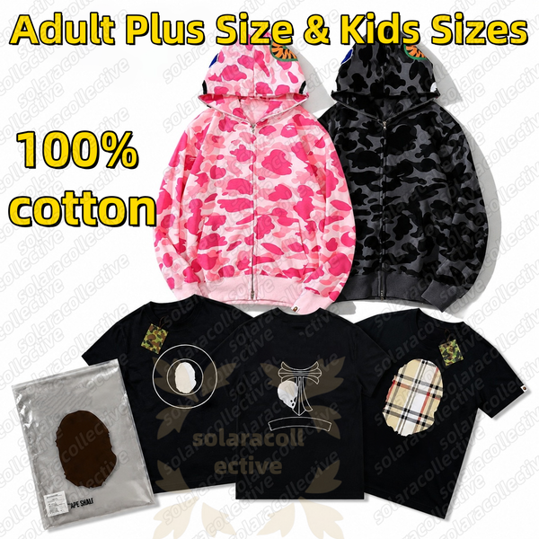 10S 100% cotton Shark hoodie Correct version 1:1 t shirt mens designer clothes shirts for men designer shirts hoodies designer men clothes graphic tee tees jacket - Apparel - zorviavip