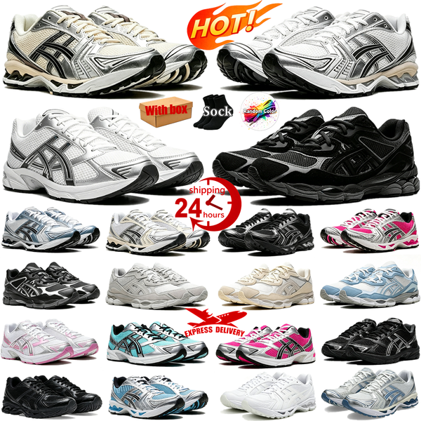 With Box Designer Shoes K14 gels nyc 1130 Mens Womens Sneakers Cream Solar Power Pure Sier Outdoor Sneakers Sports Athleisure Trainers Fashion Daily Outfit 36-47 - Shoes & Accessories - zorviavip