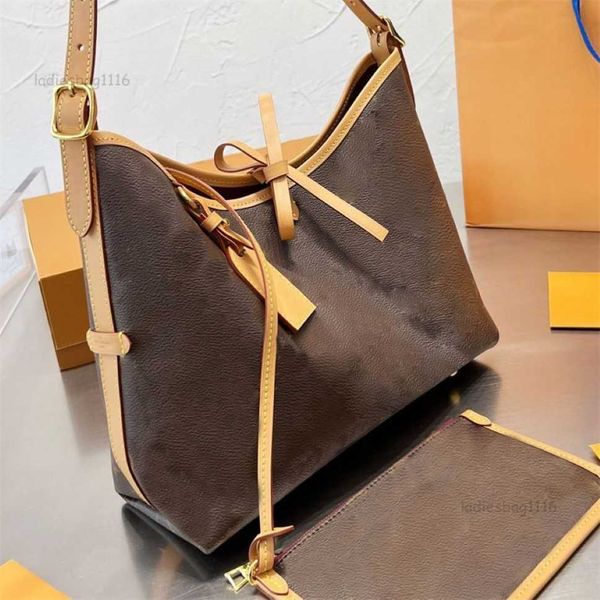 High quality Carryall Shoulder Bags Fashion MM PM Tote Bag Designer Womens Handbags Canvas Leather Vintage Carry All 2 In 1 Hobo With Wallet detachable shoulder strap - Bags, Luggage & Accessories - zorviavip