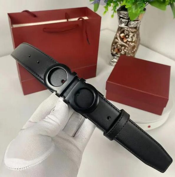 man leather belt belts designer for men big Smooth buckle classic fashion mens AA - Fashion Accessories - zorviavip