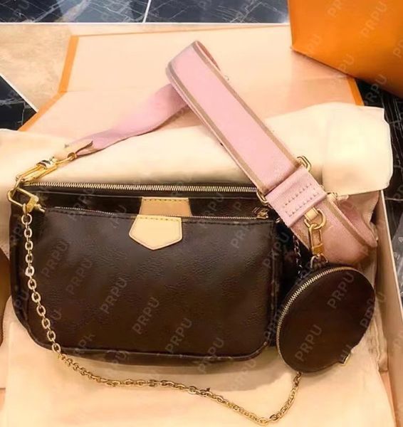 Designer purse women shoulder bags luxury handbag accessories crossbody bag mini Baguette borse coin purse sling bag embossed bag black sac a main dicky0750 PRPU - Bags, Luggage & Accessories - zorviavip