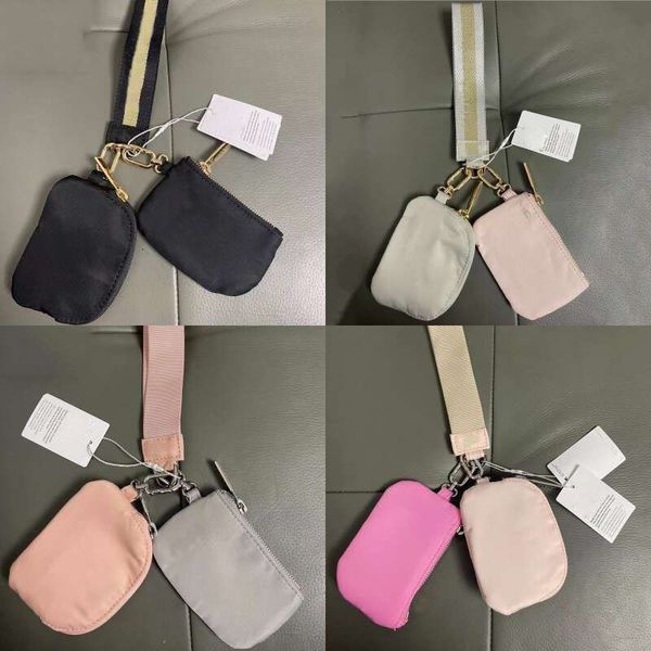 High quality yoga sport keychain mens and womens chain storage coin purse butler key mini lululies bag 02 - Fashion Accessories - zorviavip