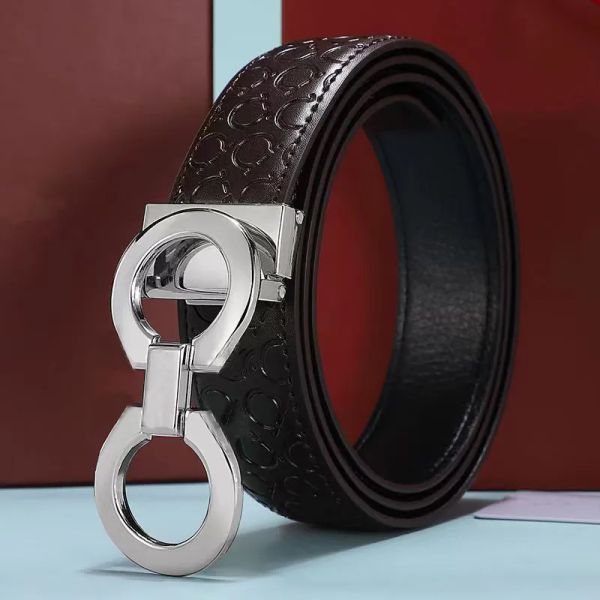 Belt Designers Belt classic buckle genuine leather belt 16 styles belts luxury aa 675542 724127 unisex men women adjustable letter belts - Fashion Accessories - zorviavip