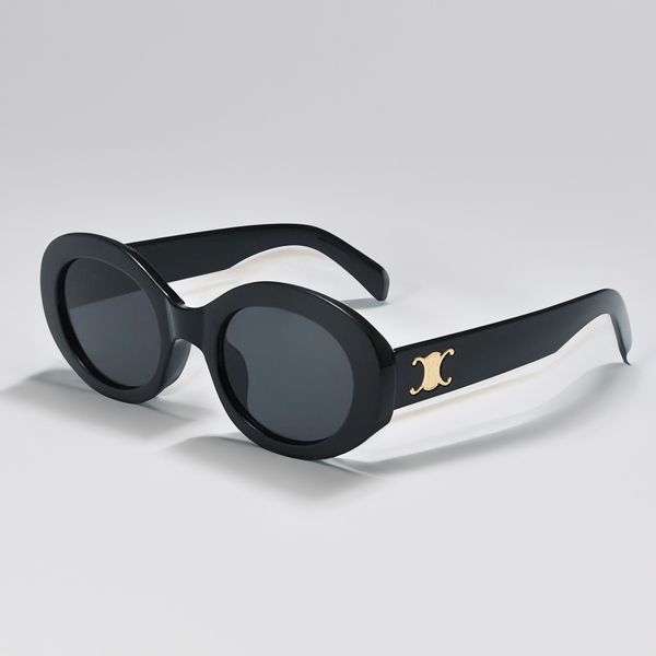 Fashion Luxury Designer Sunglasses Brand Men's and Women's Small Squeezed Frame Glasses Premium UV 400 Polarized Sunglasses - zorviavip