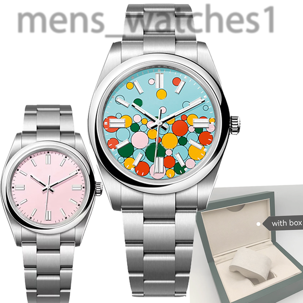 couple men's and women's luxury automatic mechanical watch 36mm41mm sapphire stainless steel watches - Watches - zorviavip