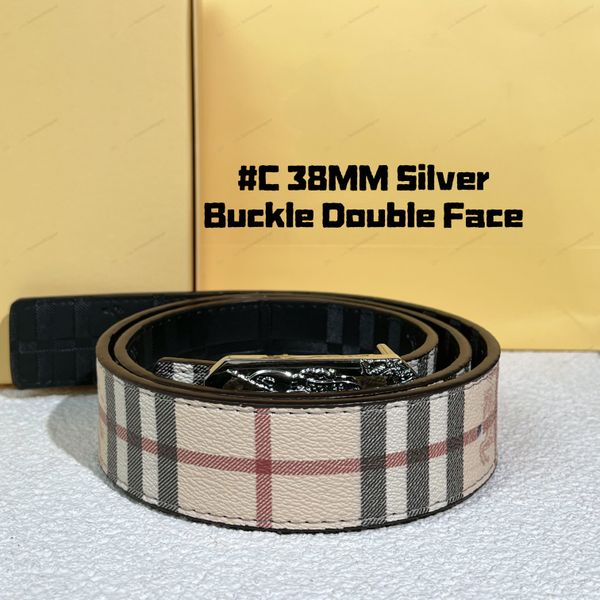Designer belt belts for men designer belt men ceinture women genuine leather belt High Quality letter smooth buckle men belt golden buckle belts with box mens belt - Fashion Accessories - zorviavip