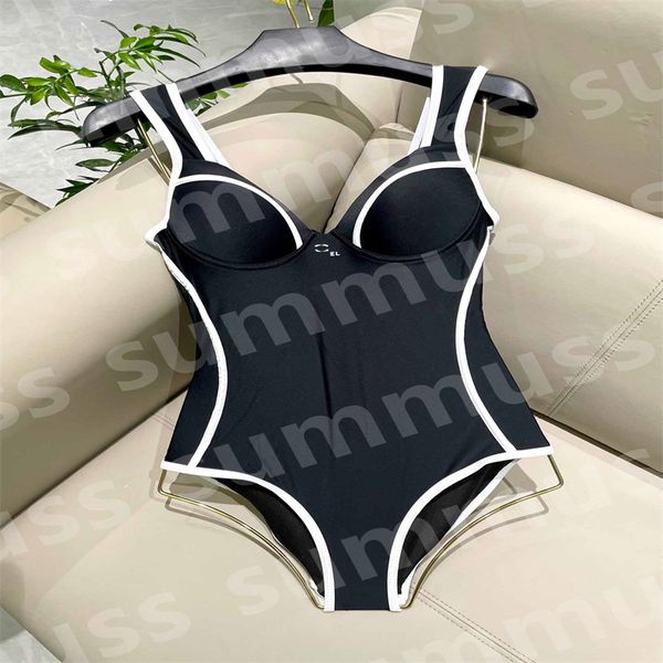 Designers Sexy 1 Piece Swimwear Women Fashion Swimsuit Summer Vacation Bathing Suit High Cut Beachwear Solid Print New Bather Bikini - Apparel - zorviavip