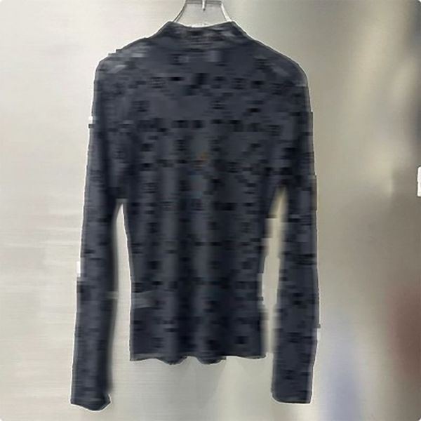 Women's T Shirts Gotoola 2023 High Version Spot Small Mesh Top Overclothes Moon Long Sleeve Bottoming Shirt Lace Sexy Girl Style - Apparel - zorviavip