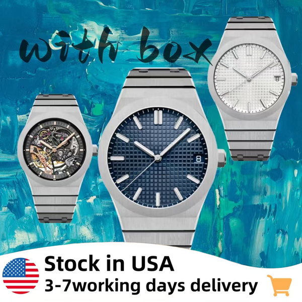 men's automatic watch with sapphire luminous dial - stainless steel swim watch, smart casual style 41mm - Watches - zorviavip