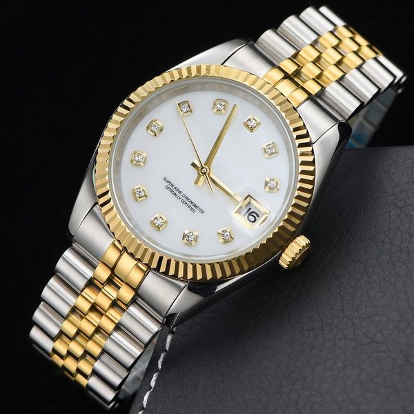 ZDR Couples Watches 28/31/36/41MM Size Stainless steel strap Japanese Quartz movement Wristwatches Super Luminous Women Men Watch Gifts - Watches - zorviavip