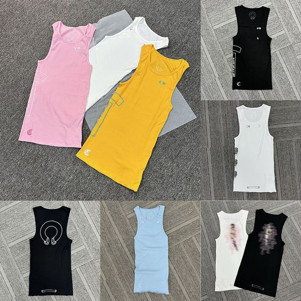Designer Womens Tank Top Letter Pattern Print Cotton Vest Luxury Summer Casual Slim Sleeveless Vest Top for Women - Apparel - zorviavip